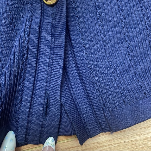 Zara knit cardigan with gold buttons - Picture 7 of 15